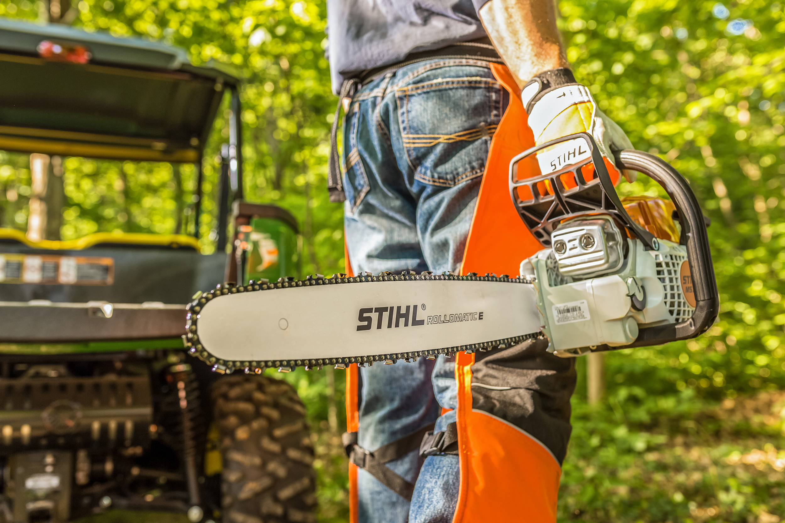 Stihl pole saw chain deals not turning