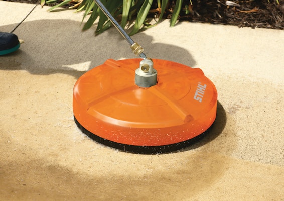 Rotary Surface Cleaning Concrete