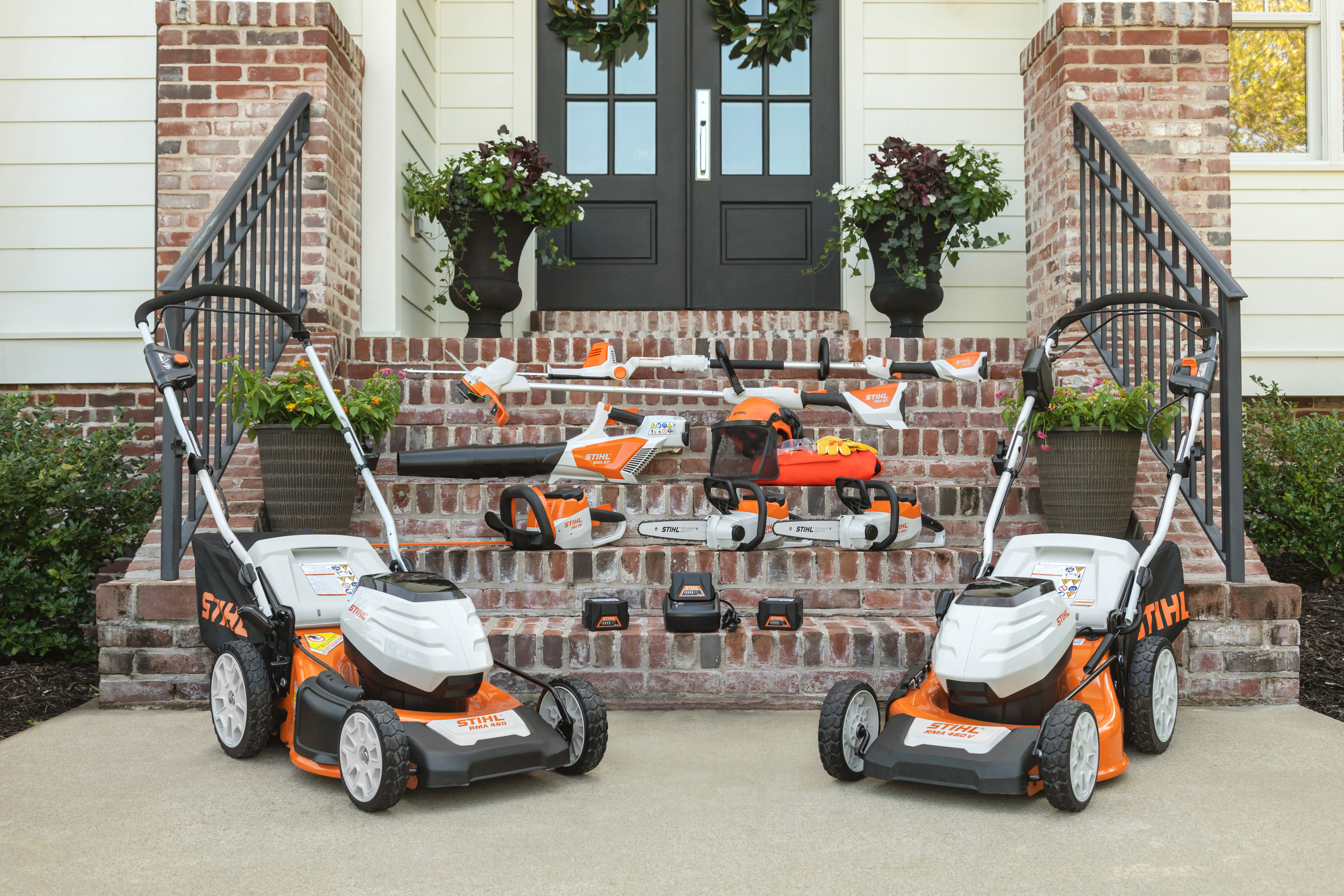 Stihl push lawn online mower