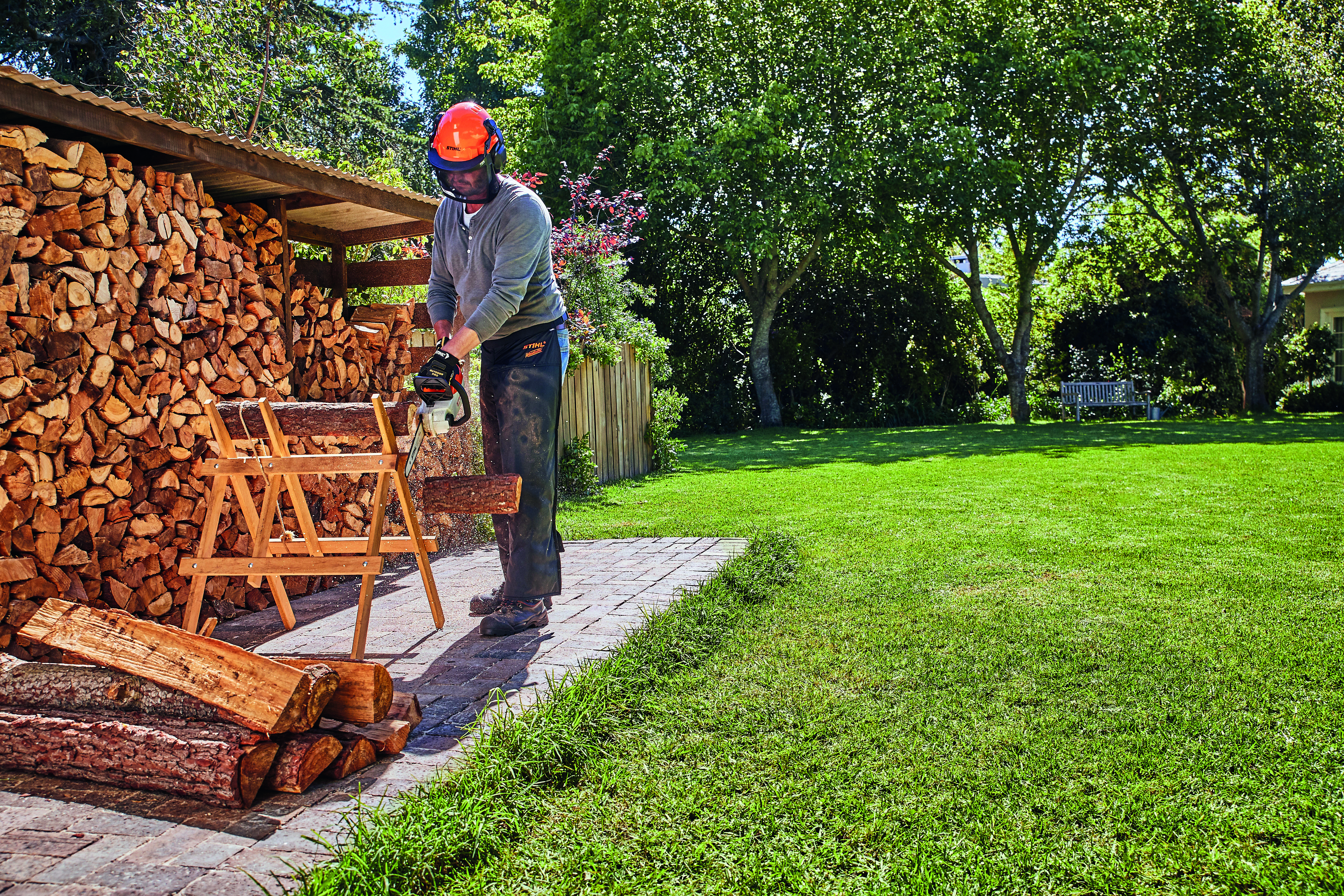 Firewood Tips Guide: Cut, Split, Stack & Store | STIHL USA