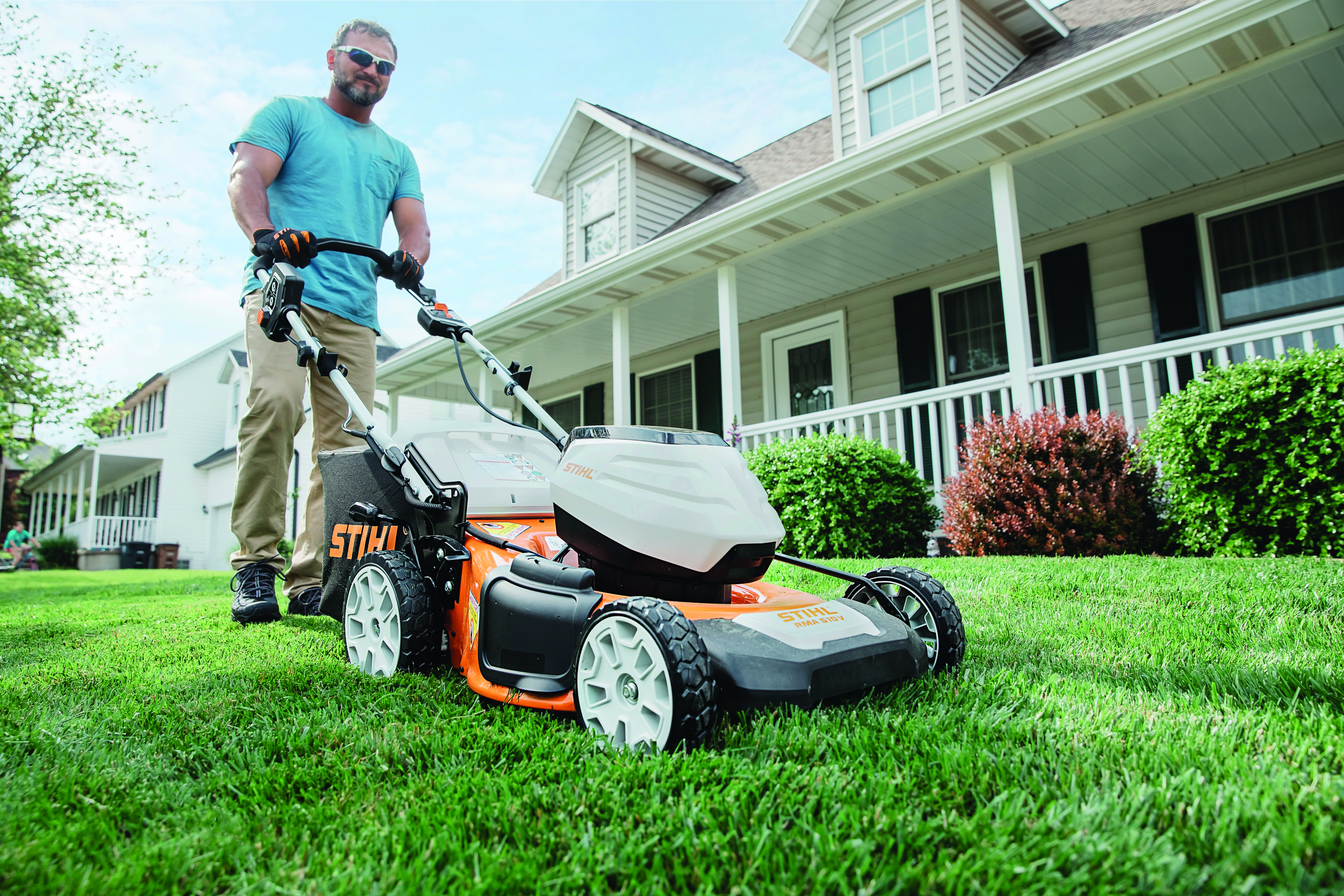 Stihl electric best sale push mower