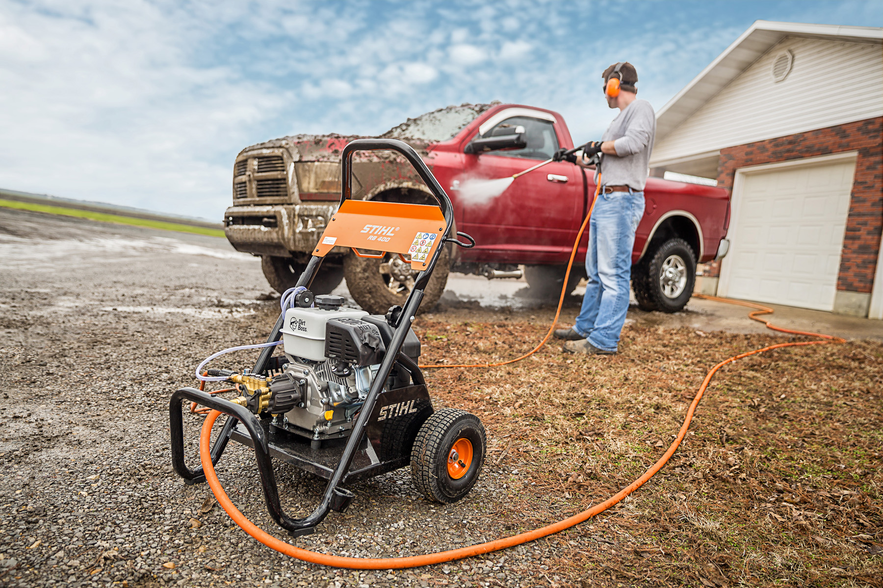 Stihl pressure washer deals rb400