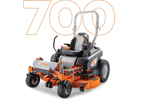 mower with text