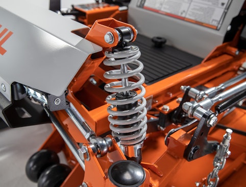 RZ pro suspension closeup of suspension