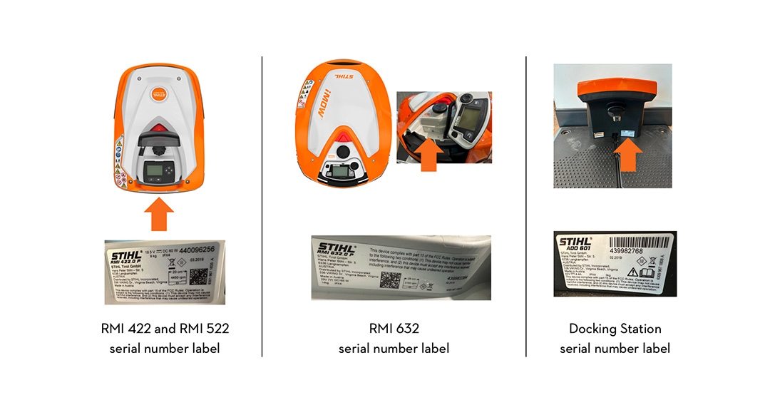 iMOW Docking Station Recall STIHL Recalls STIHL USA