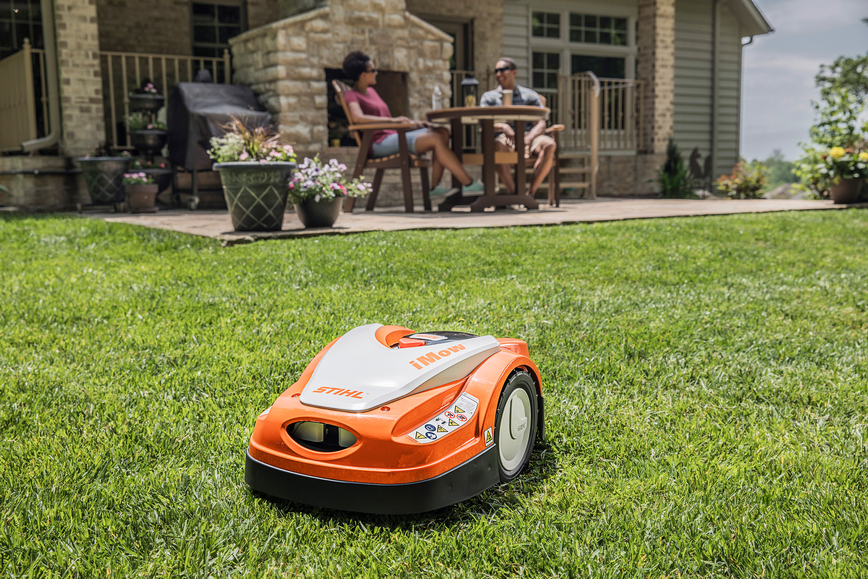 Stihl push online mower