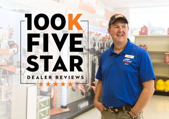 100K Five-Star Dealer Reviews