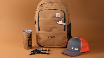 Grouping of STIHL merchandise accessories