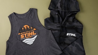 STIHL women's tank top and sweatshirt