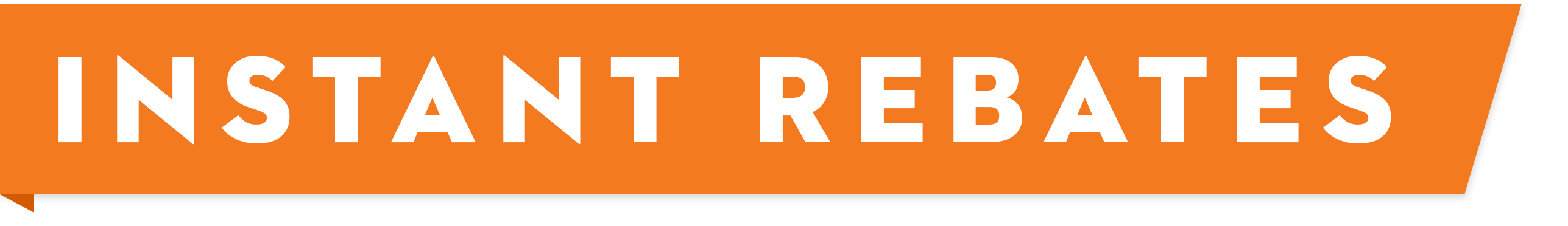Instant Rebates