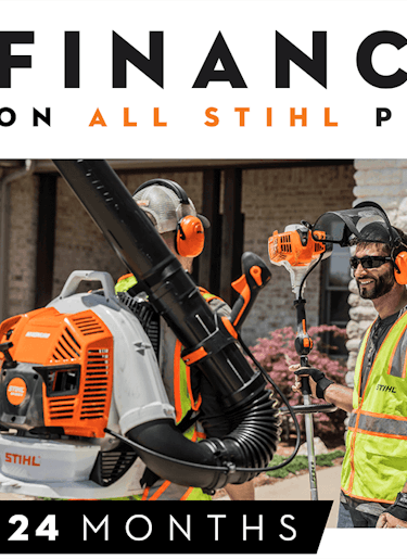 0% Financing on ALL STIHL Products 0% Financing on ALL STIHL Products
