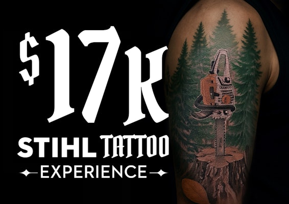 Win a $17,000 STIHL Tattoo Experience