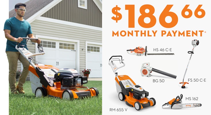 STIHL RM 655 V Bundling Offer | $186.66 Monthly Payment*